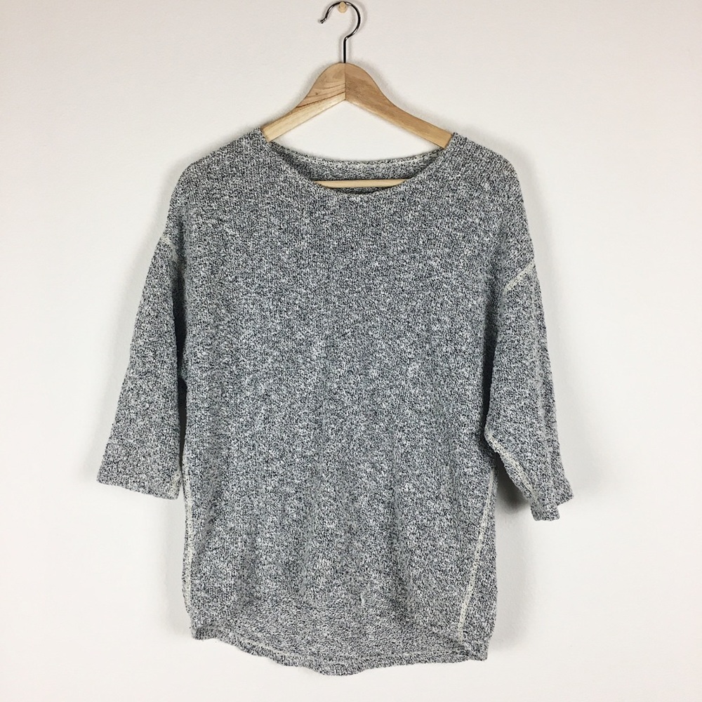 Reversible Knit Sweater